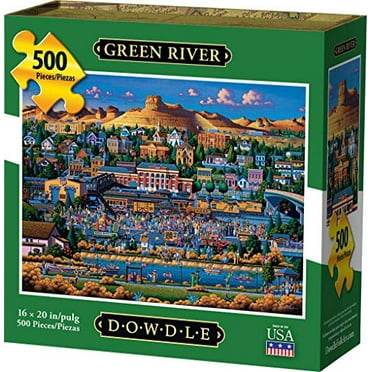 Dowdle 500 Piece Puzzle “Green River” New Open Box